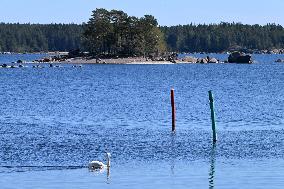 Border waters between Finland and Russia