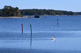 Border waters between Finland and Russia