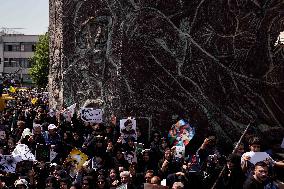 Funeral Of President Raisi - Tehran