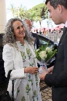 Cannes - Andie MacDowell At The Majestic