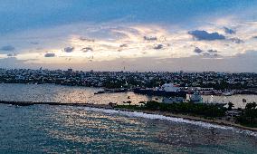 DOMINICAN REPUBLIC-SANTO DOMINGO-SCENERY