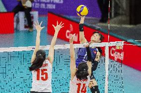 (SP)PHILIPPINES-MANILA-VOLLEYBALL-ASIAN WOMEN'S VOLLEYBALL CHALLENGE CUP 2024-HONG KONG VS VIETNAM
