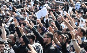 IRAN-TEHRAN-RAISI-MEMORIAL EVENT