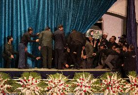 Iran-Farewell Ceremony With The Body Of President