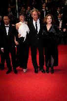 "Parthenope" Red Carpet - The 77th Annual Cannes Film Festival