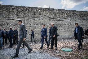 National Tribute To Prison Captain Fabrice Moello - Caen