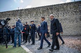 National Tribute To Prison Captain Fabrice Moello - Caen