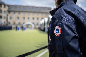 National Tribute To Prison Captain Fabrice Moello - Caen