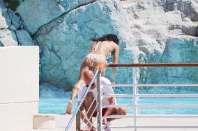 Michelle Rodriguez At Eden Roc - Antibes