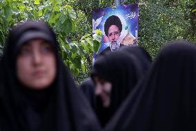 Iran-Memorial Rally For The Late Iranian President Ebrahim Raisi