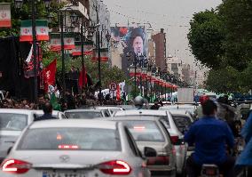 Iran-Memorial Rally For The Late Iranian President Ebrahim Raisi