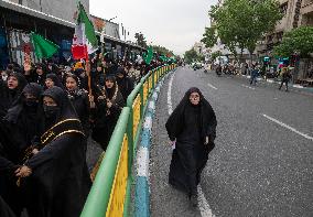 Iran-Memorial Rally For The Late Iranian President Ebrahim Raisi