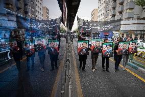 Iran-Memorial Rally For The Late Iranian President Ebrahim Raisi