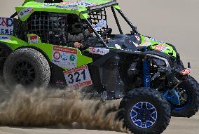 (SP)CHINA-XINJIANG-KASHGAR-TAKLIMAKAN RALLY-SECOND STAGE (CN)