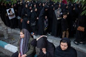 Iran-Funeral Of The Late President And His Entourage