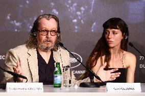 Parthenope Press Conference - The 77th Annual Cannes Film Festival