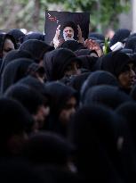 Iran-Funeral Of The Late President And His Entourage