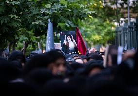 Iran-Funeral Of The Late President And His Entourage