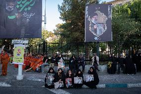 Iran-Funeral Of The Late President And His Entourage