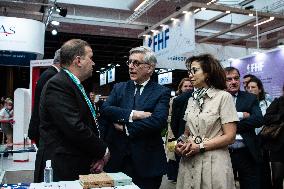 French Minister Of Health At The Medical Innovation Fair
