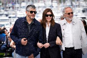 "Marcello Mio" Photocall - The 77th Annual Cannes Film Festival