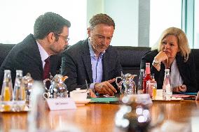 German Government hold weekly Cabinet Meeting in Berlin, Germany