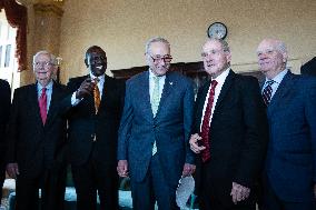 Senate Leaders Schumer and McConnell meet with President WIlliam Ruto of Kenya