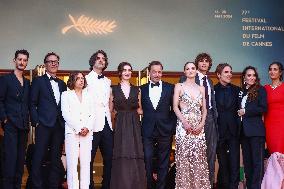 Le Comte De Monte-Cristo Red Carpet - The 77th Annual Cannes Film Festival