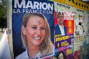 Illustration Reconquete EU Elections Poster - France