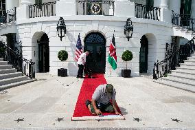 Joe Biden welcomes Kenyan President - Washington