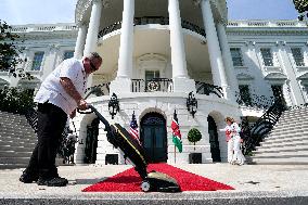 Joe Biden welcomes Kenyan President - Washington