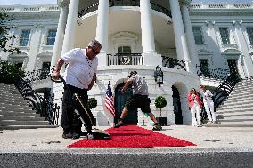 Joe Biden welcomes Kenyan President - Washington