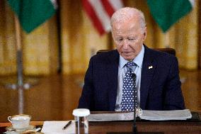 Joe Biden welcomes Kenyan President - Washington