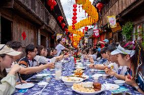 Long Table Banquet in Ningbo