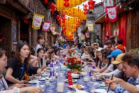 Long Table Banquet in Ningbo