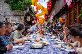 Long Table Banquet in Ningbo