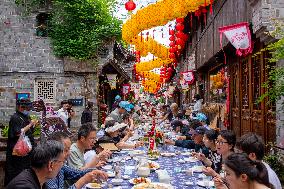 Long Table Banquet in Ningbo