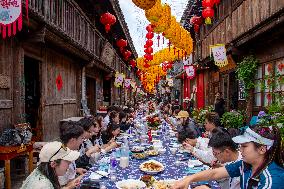 Long Table Banquet in Ningbo