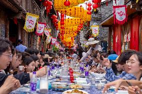 Long Table Banquet in Ningbo