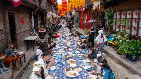 Long Table Banquet in Ningbo