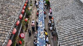 Long Table Banquet in Ningbo