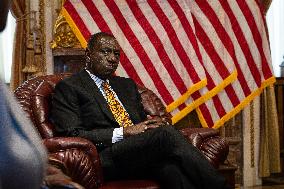 Speaker Johnson Hosts Kenyan President Ruto At The Capitol - Washington