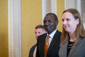 Chuck Schumer Hosts Kenyan President Ruto At The Capitol - Washington