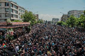 Funeral Of Ebrahim Raisi - Iran