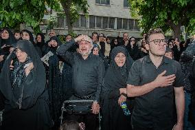 Funeral Of Ebrahim Raisi - Iran