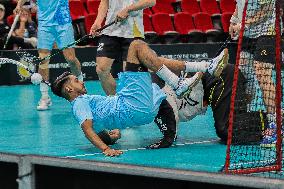 (SP)PHILIPPINES-PASIG-FLOORBALL-WORLD CHAMPIONSHIP QUALIFIERS-CHINA VS SINGAPORE