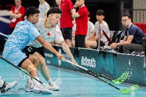 (SP)PHILIPPINES-PASIG-FLOORBALL-WORLD CHAMPIONSHIP QUALIFIERS-CHINA VS SINGAPORE