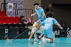 (SP)PHILIPPINES-PASIG-FLOORBALL-WORLD CHAMPIONSHIP QUALIFIERS-CHINA VS SINGAPORE