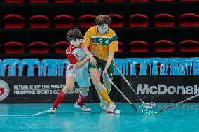 (SP)PHILIPPINES-PASIG-FLOORBALL-WORLD CHAMPIONSHIP QUALIFIERS-AUSTRALIA VS JAPAN