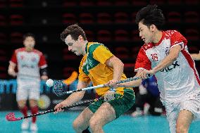 (SP)PHILIPPINES-PASIG-FLOORBALL-WORLD CHAMPIONSHIP QUALIFIERS-AUSTRALIA VS JAPAN